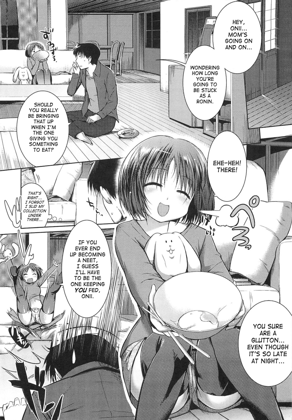 Hentai Manga Comic-Late-Night Butt Game-Read-2